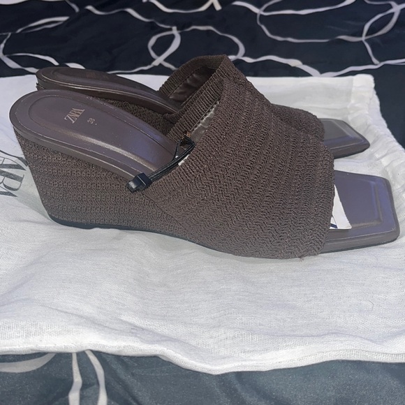 Zara slide wedges - Picture 2 of 7